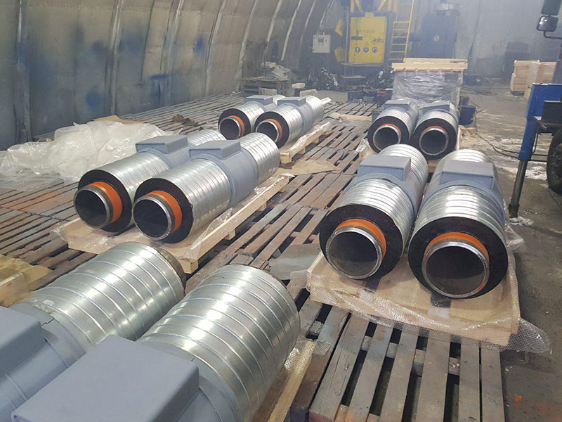 Стальные трубы в ППУ изоляции 80 мм производства «Альфа-тех» в Балаково