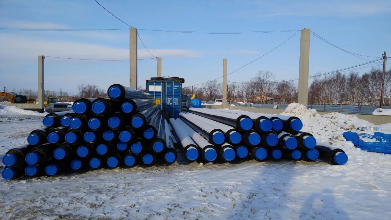 Стальные трубы в ППУ изоляции 100 мм производства «Альфа-тех» в Балаково